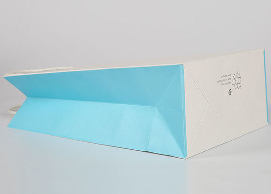 Bolsos plásticos bastante lindos del embalaje del regalo no tejidos con la manija de papel torcida