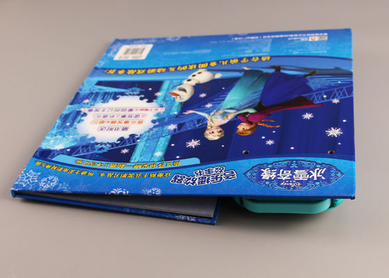 Los libros de niños a todo color brillantes del Hardcover de la impresión que imprimen para el aprendizaje de los niños
