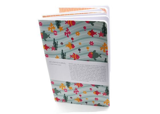 Tamaño de papel reciclado cuaderno del material B5 de la cubierta suave del libro en rústica para los estudiantes