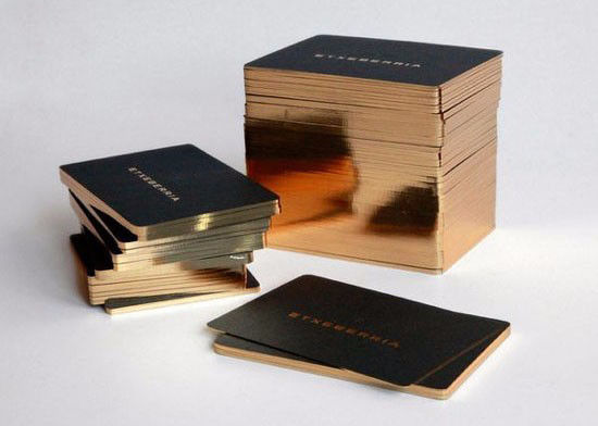 Material de papel de lujo de teñido de las tarjetas de presentación del negocio del borde de lujo para el hombre de negocios