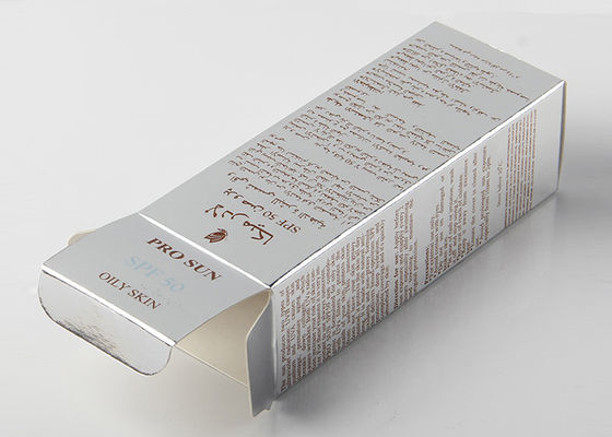 Engrase barnizar el material de empaquetado impreso del papel de arte de las cajas 200GSM para el producto de maquillaje