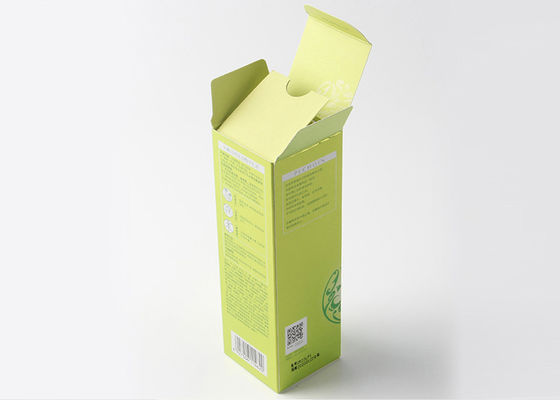 Papel de arte de empaquetado impreso barniz mate de encargo de las cajas del aceite para los productos cosméticos