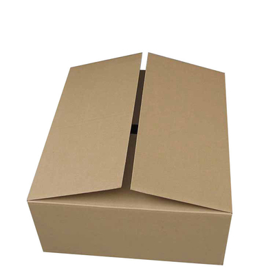 El tamaño de encargo Kraft respetuoso del medio ambiente acanaló la caja del cartón de papel para el envío de las mercancías