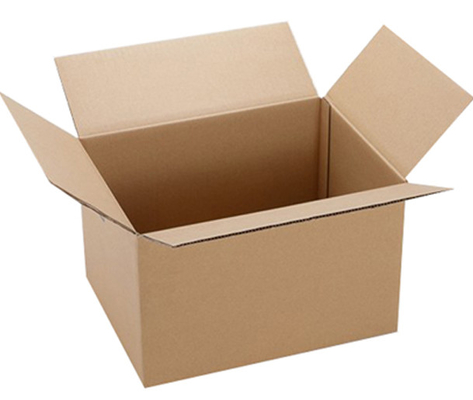 El tamaño de encargo Kraft respetuoso del medio ambiente acanaló la caja del cartón de papel para el envío de las mercancías