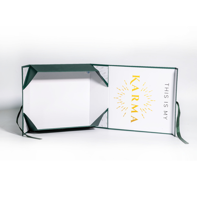 Cajas de empaquetado del regalo de lujo con 157gsm Art Paper papel del cartón de 1200 G/M