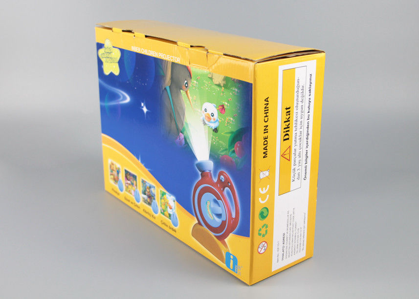 Modelo impreso cajas de empaquetado de papel de la laminación brillante para el empaquetado de los juguetes